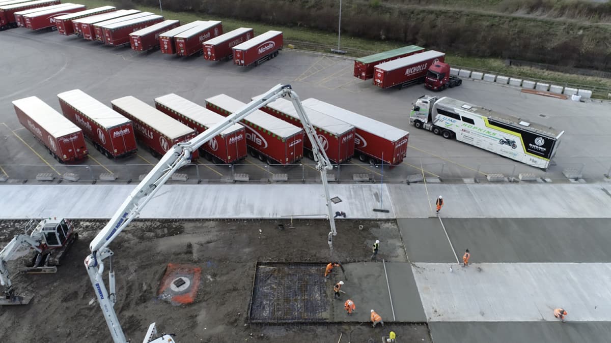 concrete pour 12