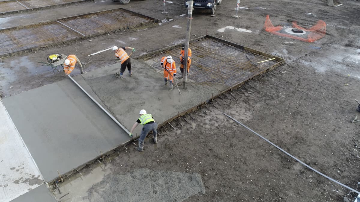 concrete pour 13