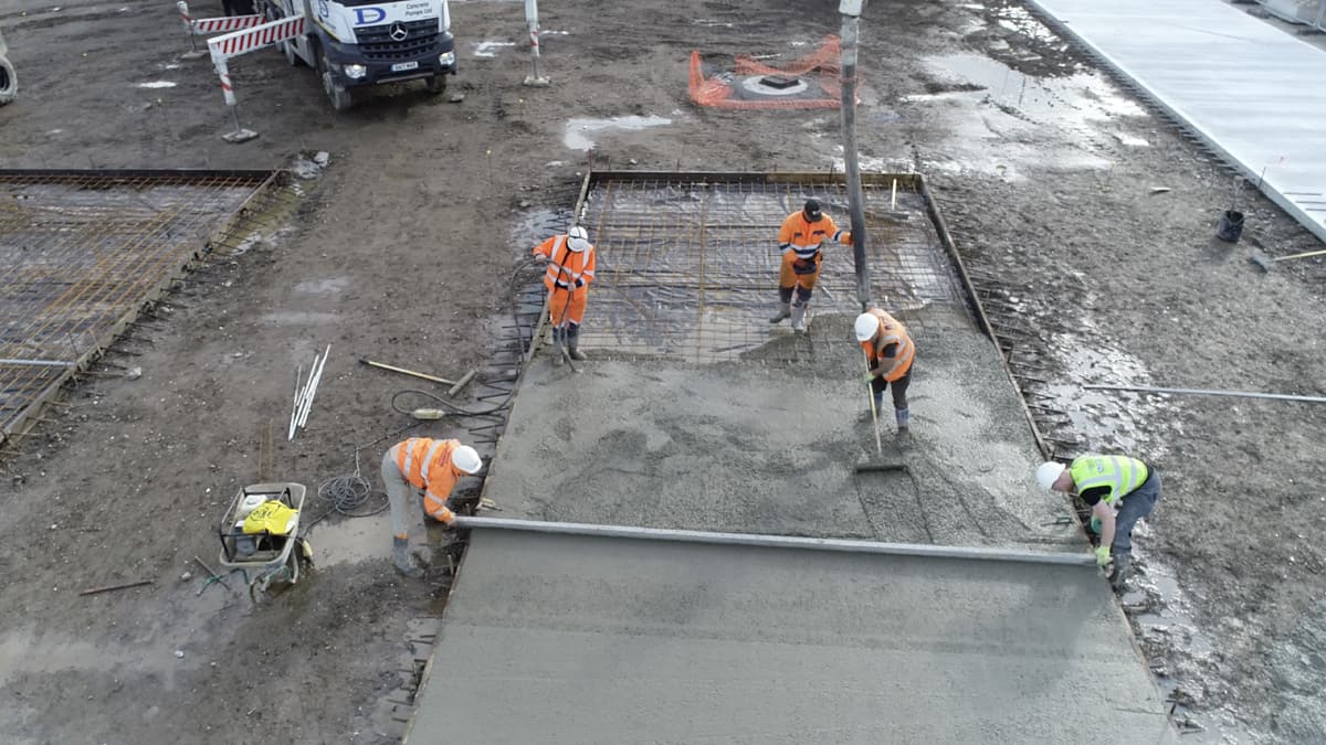 concrete pour 14