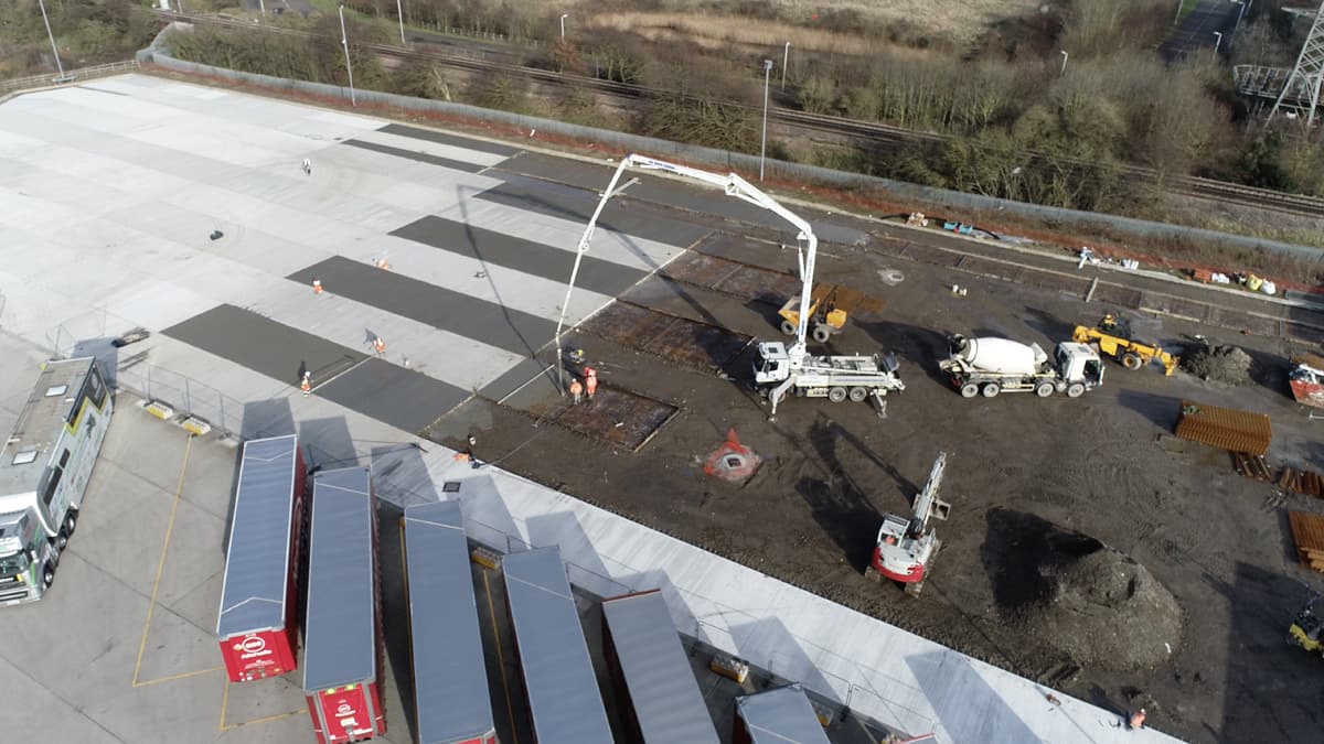 concrete pour 2