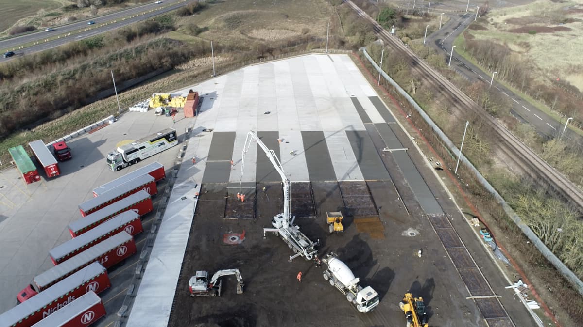 concrete pour 3