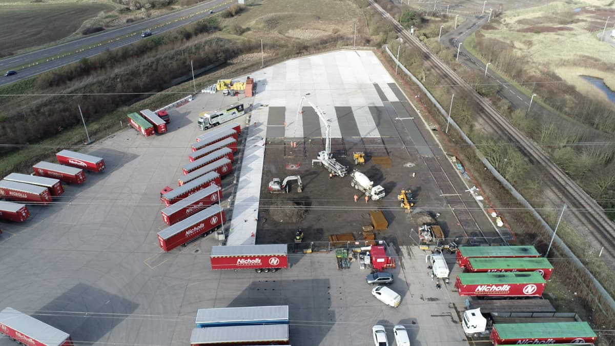 concrete pour 5